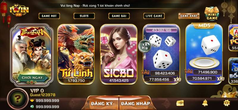 Iwin【Iwin Club】- Link Tải Iwin Mobile Chính Hãng 7/2026 6 Giao Diện Hiện Đại, Trực Quan