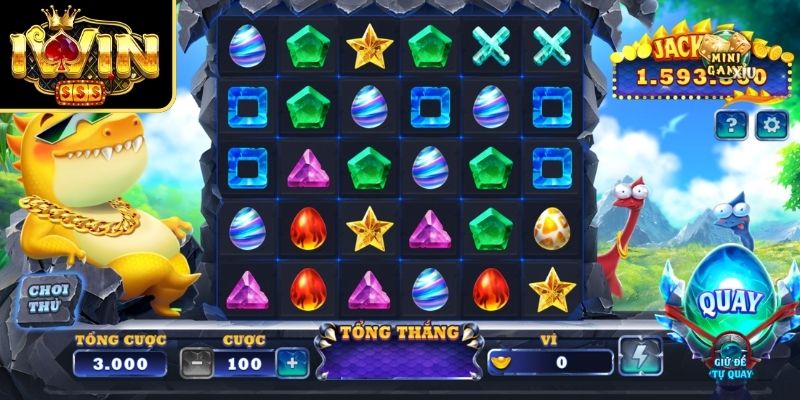 Dragon Eggs IWIN - Slot Quay Hũ Trứng Rồng Huyền Bí 4 Theo dõi âm thanh và hình ảnh Dragon Eggs IWIN