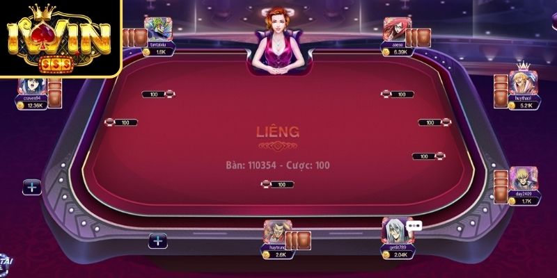 Liêng IWIN - Thắng Thua Quyết Định Trong Từng Lượt Tố 3 Theo cược, tố thêm hoặc úp bài