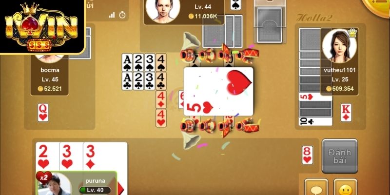 Phỏm online IWIN - Game Bài Đấu Trí Càng Chơi Càng Cuốn 3 Kết thúc ván và tính điểm